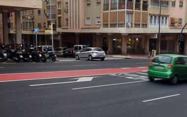 Compromís solicita medidas de seguridad y protección vial en la avenida Beniardá de Benidorm