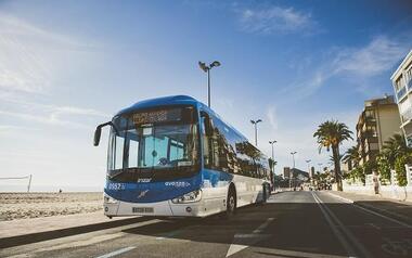 Benidorm inicia el reparto de 20.000 mascarillas entre trabajadores usuarios del transporte público