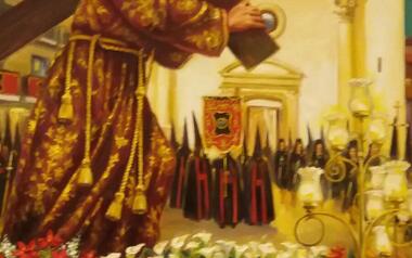 La parroquia de San Jaime acoge la presentación del cartel de Semana Santa 2017, obra de Ribes Sogorb