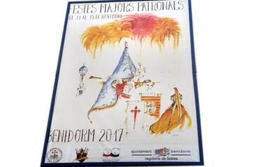 Benidorm presenta el seu cartell anunciador de les Festes Majors Patronals 2017 realitzat per l'artista Michel Acosta
