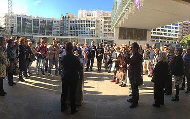 Benidorm se suma a las conmemoraciones del Día Internacional contra la Violencia de Género 