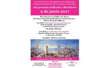 Benidorm celebrates the 60th anniversary of its PGOU with Oscar Tusquets' exhibition and a debate on its urban model