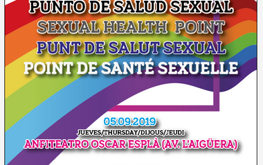 Benidorm estrena en el Pride un Punt de Salut Sexual per a la sensibilització i detecció precoç de malalties de transmissió sexual