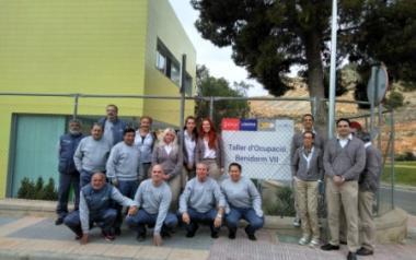 Participantes en el Taller de Empleo ...