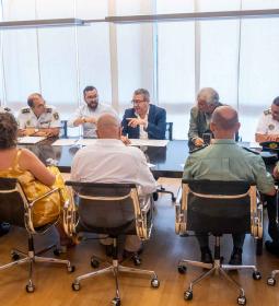Benidorm reúne a la Junta Local de Seguridad para valorar y reforzar la colab...