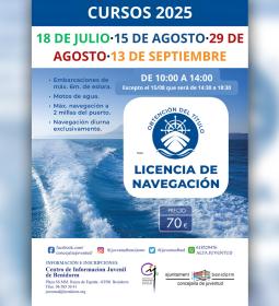 Juventud organiza cuatro cursos para obtener la licencia de navegación y de m...