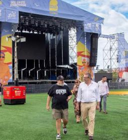 Todo listo en la Ciudad Deportiva de Benidorm para una nueva edición del Low...