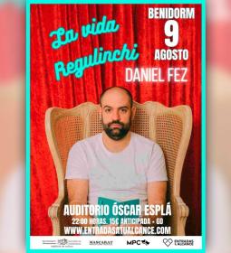 El humor y la ironía de Daniel Fez llegan este sábado al auditorio Óscar Espl...