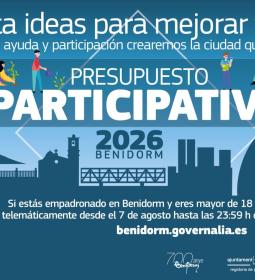 Benidorm abre hoy el plazo para votar las propuestas presentadas al Presupues...