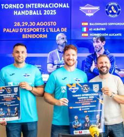 Benidorm acogerá la próxima semana un torneo internacional de balonmano