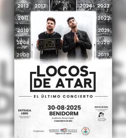 ‘Locos de Atar’ se despide el sábado 30 con ‘El último concierto’ en el audit...