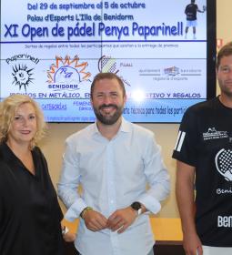 Vuelve al Palau d’Esports el Open de pádel de la penya Paparinell con premios...