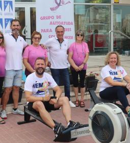 Anémona inicia un nuevo desafío: remar 1.600 kilómetros y llegar a Iria Flavi...