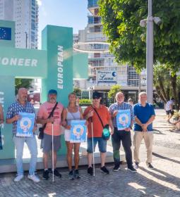Benidorm adapta el paso semafórico de Ruzafa a las personas invidentes