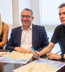 Benidorm launches a print run of 1,500 copies of a new tourist map illustrate…