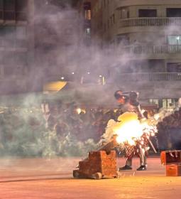 Las huestes moras son expulsadas de la plaza de Benidorm por las tropas crist...