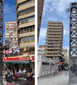 Benidorm adjudica la rehabilitación de las columnas ‘Andrea’ del Paseo de Lev...
