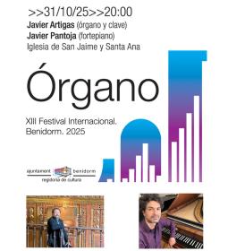 Javier Artigas y Javier Pantoja protagonizan mañana una nueva cita del Festiv...