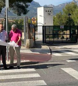 Benidorm crea una nueva rotonda en Severo Ochoa para mejorar la seguridad via...