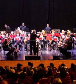 Concierto de la Banda de la UDP Llíria-Camp de Túria-Serranos en la Setmana C...