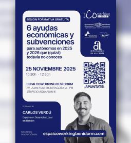 El Espai Coworking de Benidorm programa una nueva formación para impulsar el...