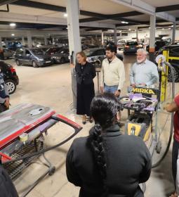 Ten young people from Benidorm are training in the bodywork and painting cour…