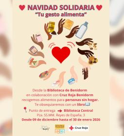 La red de bibliotecas inicia una campaña solidaria de recogida de alimentos p...