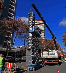 Benidorm inicia la rehabilitación de las emblemáticas columnas ‘Andrea’ del P...