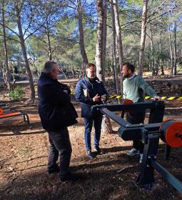 Benidorm incorpora un gimnasio al aire libre en el parque de El Moralet