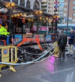 Benidorm ejecuta otra acción de renaturalización en la calle Gerona