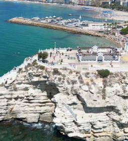 Benidorm aprueba el proyecto para renovar la iluminación del acantilado del C...