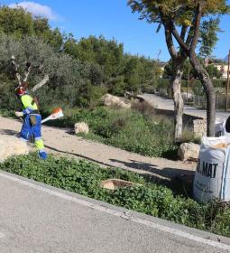 Benidorm acondiciona el circuito de la Copa del Mundo de Ciclocross que se ce...