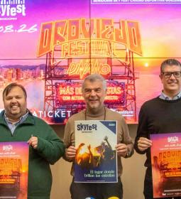 El Skyfest de Benidorm acogerá el 1 de agosto el festival ‘Oro Viejo’, un tri...