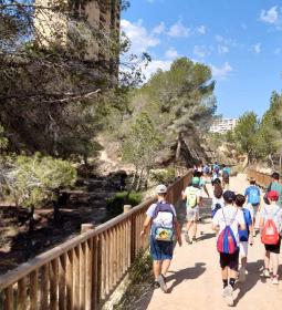 El parque urbano El Moralet de Benidorm revalida el galardón ‘Sendero Azul’ e...