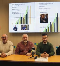 Benidorm reunirá un año más a reconocidos organistas en la XIV edición del Fe...