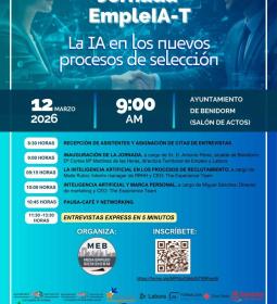 Benidorm acoge una jornada de la Mesa de Empleo sobre la IA y los procesos de...