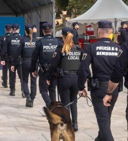 Benidorm celebra este sábado el 182 aniversario de la Policía Local 