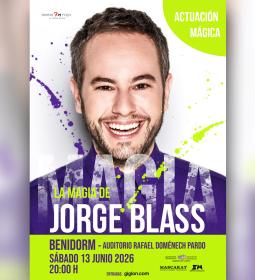 El espectáculo de magia de Jorge Blass llega el 13 de junio al Centro Cultura...
