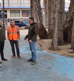 Benidorm carries out a project to improve rainwater collection in Elche Park