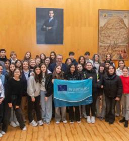 Una treintena de estudiantes del programa Erasmus+ profundizan en el ‘modelo...