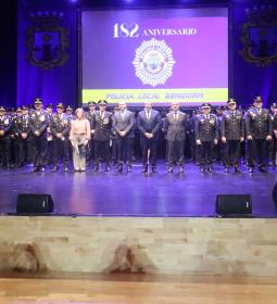 Benidorm conmemora el 182 aniversario de la Policía Local con el reconocimien...