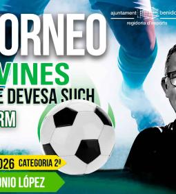 Mañana se disputa en Benidorm el II Torneo de Fútbol Alevín ‘Vicente Devesa S...
