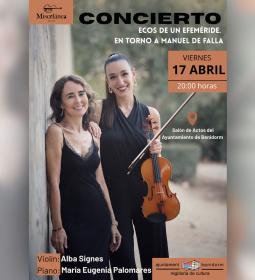 El ciclo ‘Grandes Recitales’ ofrece mañana un concierto a cargo del dúo ‘Misc...