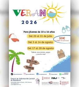 Juventud organiza el ‘Programa Verano 2026’ dirigido a menores de 10 a 16 año...