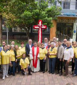 Cruz de Mayo de la Asociación de Vecinos de El Campo-Plaza de España