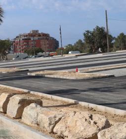 Benidorm dotará de más presión en la red de riego del aparcamiento disuasorio...