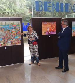 L’Espai d’Art de l'Ajuntament acull la mostra pictòrica ‘Anem a la platj…