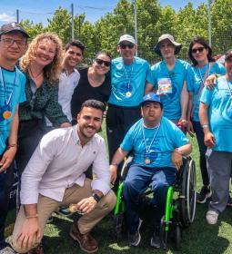 Más de 250 deportistas disputan los XXVI Juegos Deportivos Adaptados de Asmib...