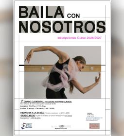 El Conservatorio de Danza abre el plazo de inscripciones para el curso 2026/2...