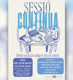 Educación activa desde este martes el programa ‘Sessió contínua’ para que los...